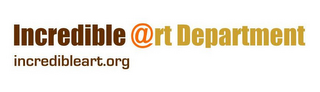 INCREDIBLE @RT DEPARTMENT INCREDIBLEART.ORG logo