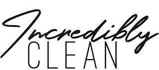 INCREDIBLY CLEAN logo
