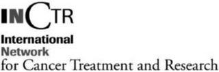 INCTR INTERNATIONAL NETWORK FOR CANCER TREATMENT AND RESEARCH logo