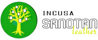 INCUSA SANOTAN LEATHER logo