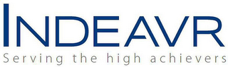 INDEAVR SERVING THE HIGH ACHIEVERS logo