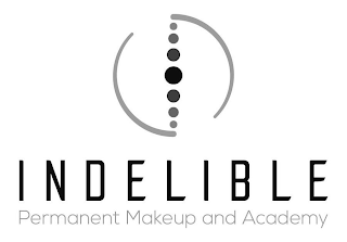 INDELIBLE PERMANENT MAKEUP AND ACADEMY logo