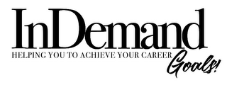 INDEMAND HELPING YOU TO ACHIEVE YOUR CAREER GOALS! logo
