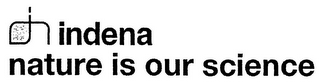 INDENA NATURE IS OUR SCIENCE logo