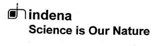 INDENA SCIENCE IS OUR NATURE logo