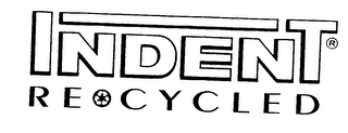 INDENT RECYCLED logo