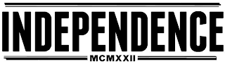 INDEPENDENCE MCMXXII logo