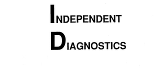 INDEPENDENT DIAGNOSTICS logo