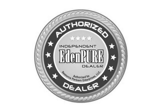 INDEPENDENT EDENPURE DEALER AUTHORIZED DEALER AUTHORIZED BY RESOURCE PARTNERS ENTERPRISES, LLC. logo