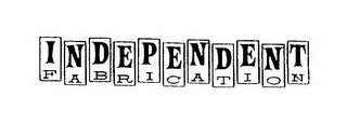 INDEPENDENT FABRICATION logo