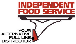 INDEPENDENT FOOD SERVICE YOUR ALTERNATIVE FULL LINE DISTRIBUTOR logo