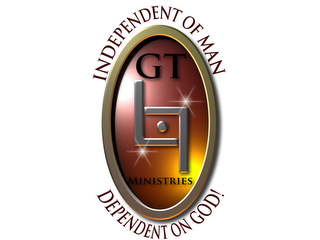 INDEPENDENT OF MAN GT L7 MINISTRIES DEPENDENT ON GOD! logo