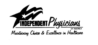 INDEPENDENT PHYSICIANS OF AMERICA MAINTAINING CHOICE & EXCELLENCE IN HEALTHCARE logo
