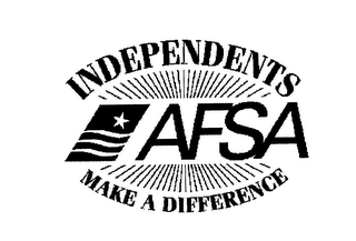 INDEPENDENTS AFSA MAKE A DIFFERENCE logo