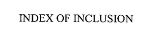 INDEX OF INCLUSION logo