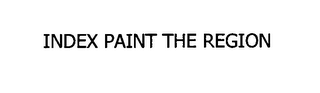 INDEX PAINT THE REGION logo