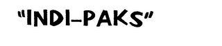 "INDI-PAKS." logo