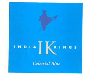 INDIA IK KINGS CELESTIAL BLUE logo