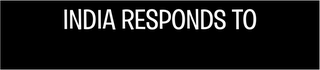 INDIA RESPONDS TO logo