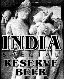 INDIA SPECIAL RESERVE BEER logo