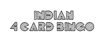 INDIAN 4 CARD BINGO logo