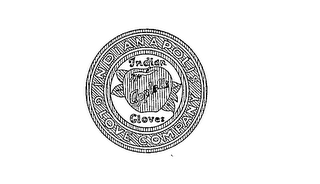 INDIAN APPLE-US GLOVE INDIANOPOLIS GLOVE COMPAGNY logo
