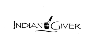 INDIAN GIVER logo