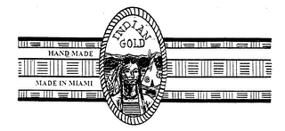 INDIAN GOLD HAND MADE IN MIAMI logo