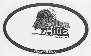 INDIAN HILLS PRODUCE, INC. PRODUCT OF U.S.A. logo