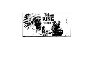 INDIAN KING HONEY logo
