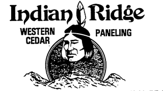 INDIAN RIDGE WESTERN CEDAR PANELING logo