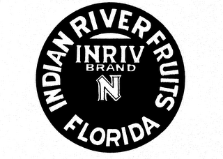INDIAN RIVER FRUITS FLORIDA INRIV BRAND N logo