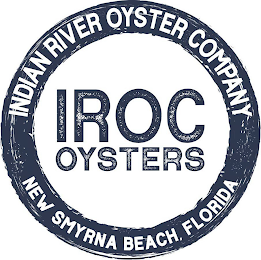INDIAN RIVER OYSTER COMPANY NEW SMYRNA BEACH, FLORIDA IROC OYSTERS logo