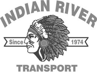 INDIAN RIVER SINCE 1974 TRANSPORT logo