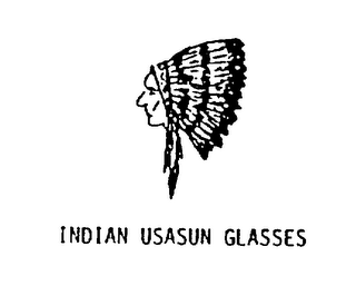 INDIAN USASUN GLASSES logo