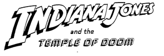 INDIANA JONES AND THE TEMPLE OF DOOM logo