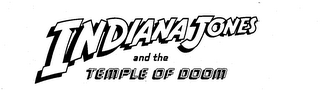INDIANA JONES AND THE TEMPLE OF DOOM logo