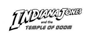 INDIANA JONES AND THE TEMPLE OF DOOM logo