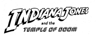 INDIANA JONES AND THE TEMPLE OF DOOM logo