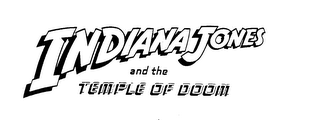 INDIANA JONES AND THE TEMPLE OF DOOM logo