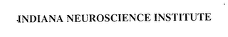 INDIANA NEUROSCIENCE INSTITUTE logo