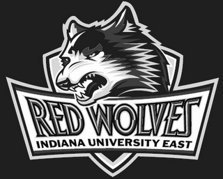 INDIANA UNIVERSITY EAST RED WOLVES logo