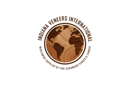 INDIANA VENEERS INTERNATIONAL  WORLDWIDE SUPPLIER  OF FINE HARDWOOD VENEER & LUMBER logo