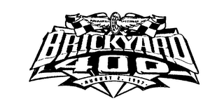 INDIANAPOLIS MOTOR SPEEDWAY BRICKYARD 400 AUGUST 2, 1997 logo
