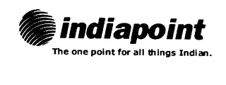 INDIANPOINT THE ONE POINT FOR ALL THINGS INDIAN. logo