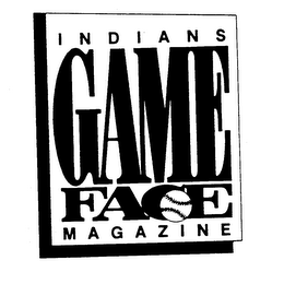 INDIANS GAME FACE MAGAZINE logo