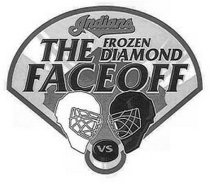 INDIANS THE FROZEN DIAMOND FACEOFF VS logo