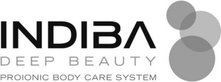 INDIBA DEEP BEAUTY PROIONIC BODY CARE SYSTEM logo