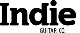 INDIE GUITAR CO. logo
