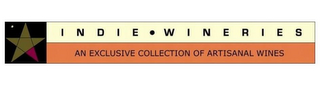 INDIE WINERIES AN EXCLUSIVE COLLECTION OF ARTISANAL WINES logo